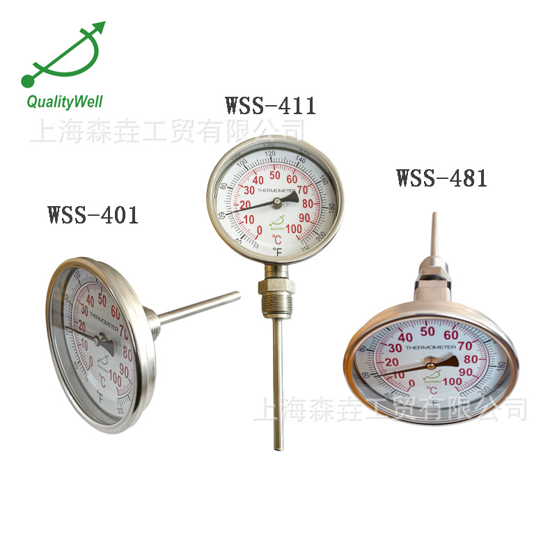 ����/����/������˫�����¶ȼ�WSS-401/WSS-411/WSS-481 0-100C