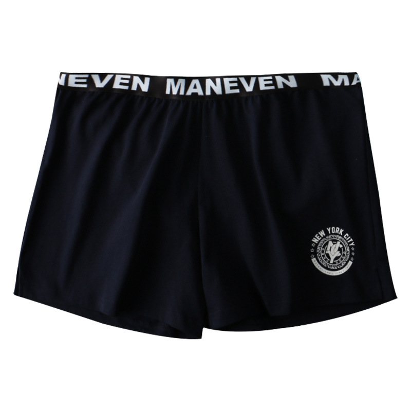 Ropa interior de los hombres de algodón Arro Pantalones cortos de boxeador de los hombres sueltos pantalones cortos de boxeador juvenil de los hombres de moda
