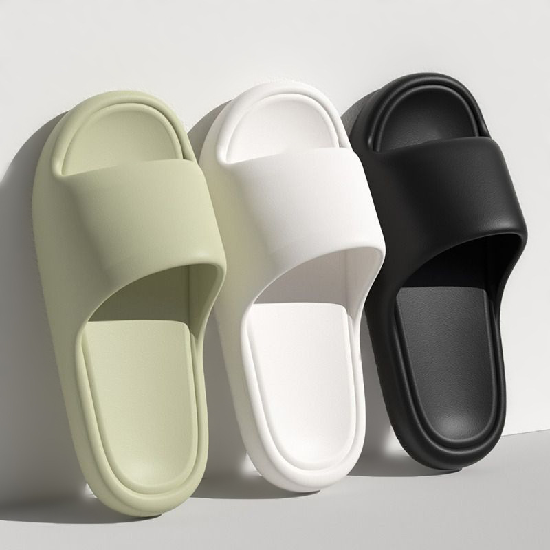 2024 New Style Household Bathroom Slippers Men's Summer Home Indoor Soft Bottom Couple Eva Sandals Slippers for Women