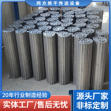 定制不锈钢高温食品药材冲孔链板 山药木薯茶叶果蔬烘干输送链板