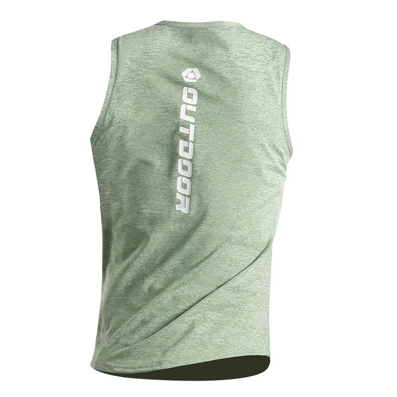 Chaleco de hielo de baloncesto masculino acondicionamiento físico rápido de verano pista y campo entrenamiento americano camiseta de carrera sin mangas equipo de marea
