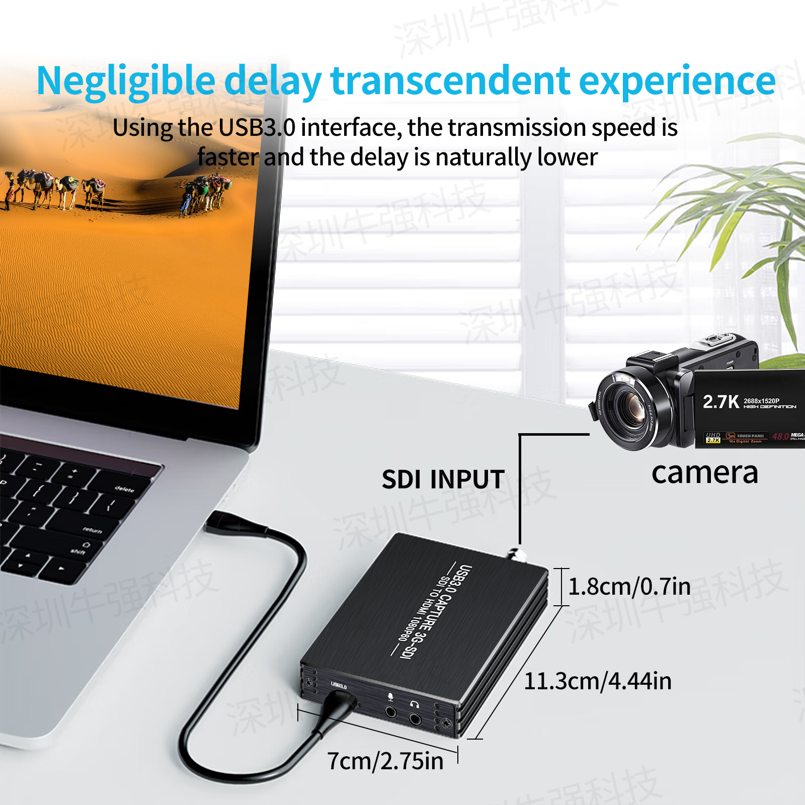 3G-SDI视频采集卡SDI转HDMI高清1080P广电级转USB3.0视频采集卡-阿里巴巴