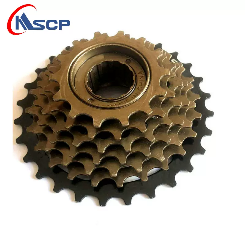 山地车变速飞轮自行车6.7速18速21速塔轮多级定位/不定位飞轮配件