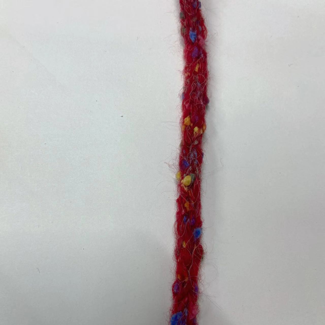 Otoño y invierno punto de onda de color entrelaces lana hueca cinta de tejido joyería pinzas de pelo accesorios de fragancia corda de sombrero