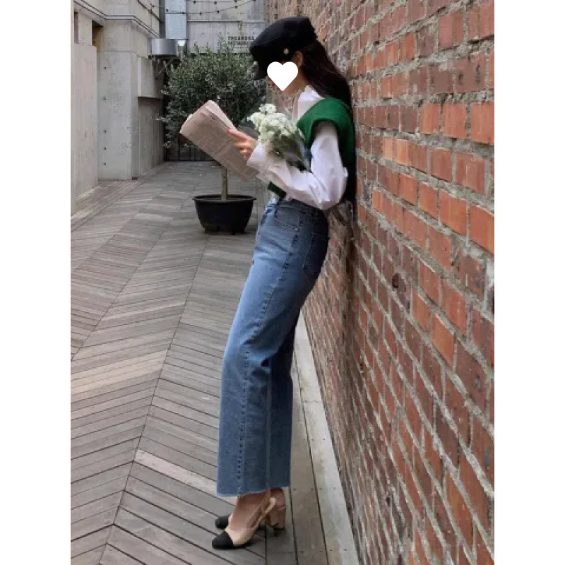 (2개) 시원한 실크 코튼 유니폼 셔츠 봄, 여름, 가을, 겨울 여성용 흰색 긴팔 학생 셔츠 탑