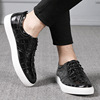 Summer casual footwear for leather shoes, comfortable breathable sneakers