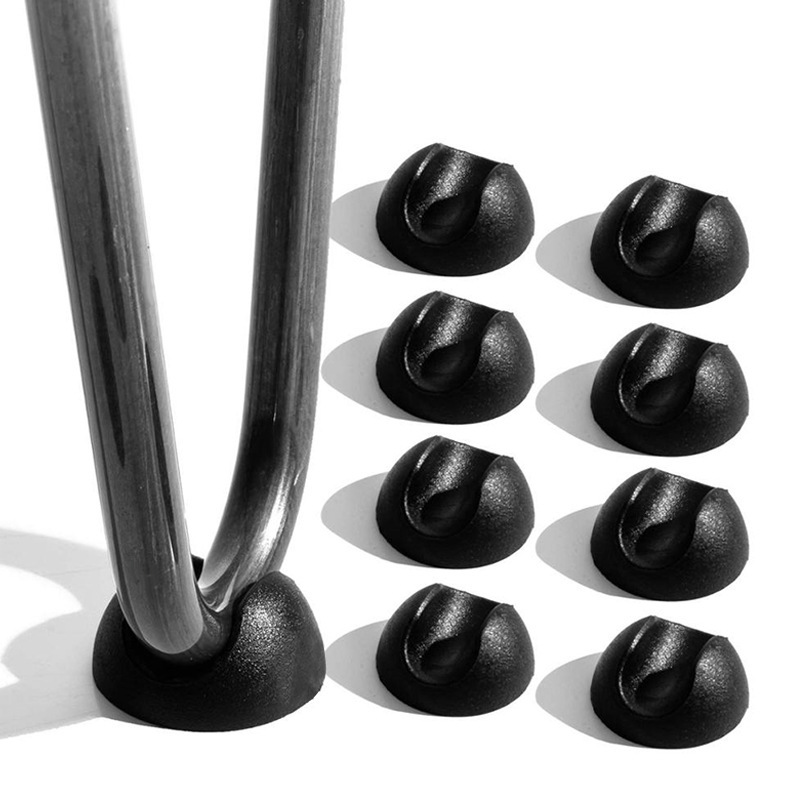 Non-slip silicone hairpin foot table foot pad chair foot protective pad furniture foot rubber pad Non-slip silicone hairpin foot table foot pad chair foot protective pad furniture foot rubber pad