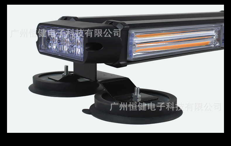 Recommend COB roof light flash bumper light car truck engineering rescue vehicle roadblock signal light LED warning light