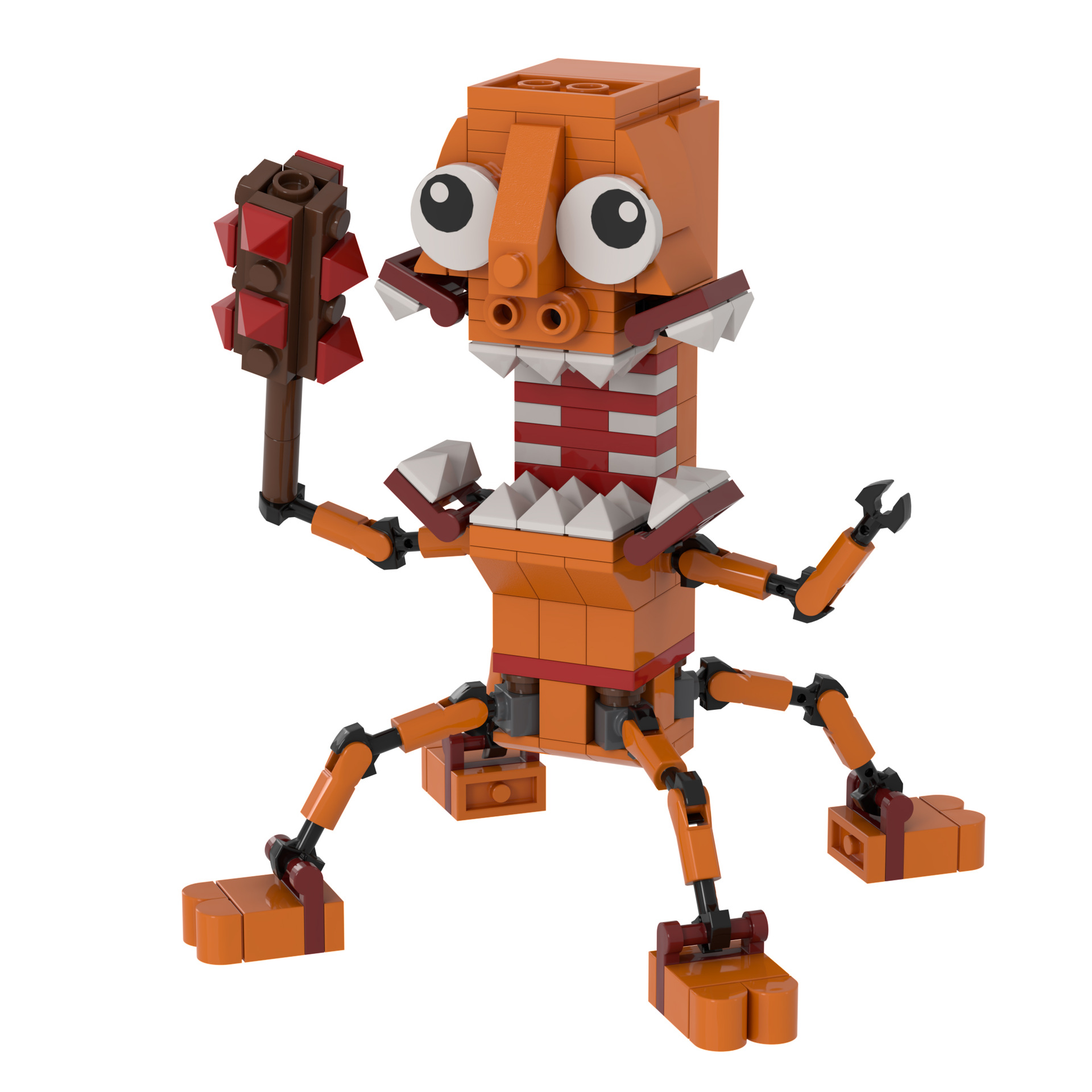 Maze Wizard Ai Building Blocks Children's Educational Toys Mutant Crazy Bigfoot Vs Stickman Tabletop Game