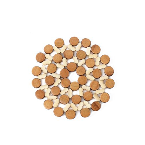 Household bamboo anti-scald insulation mat casserole mat dining table mat placemat bowl mat plate mat square round bowl mat wholesale