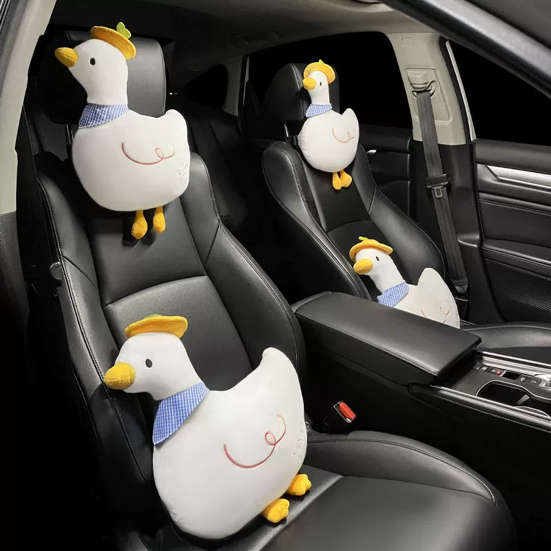 cartoon neck pillow, universal chair four seasons, with neck protection