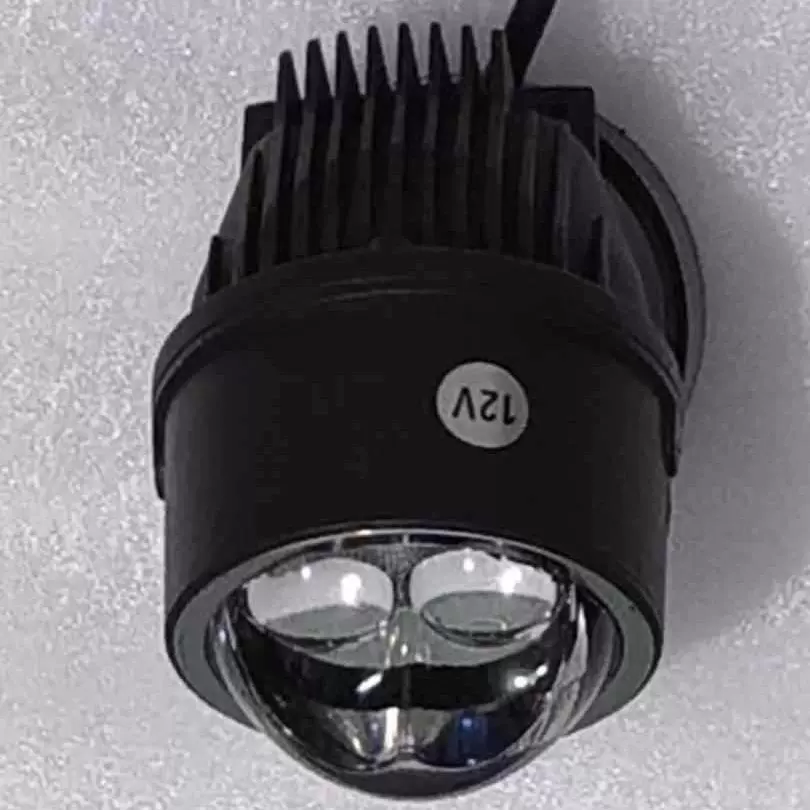 3.0激光LED雾灯双光透镜改装激光远近一体发光二极管LED激光雾灯