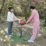 绿化手提式小直径水泥杆挖坑机