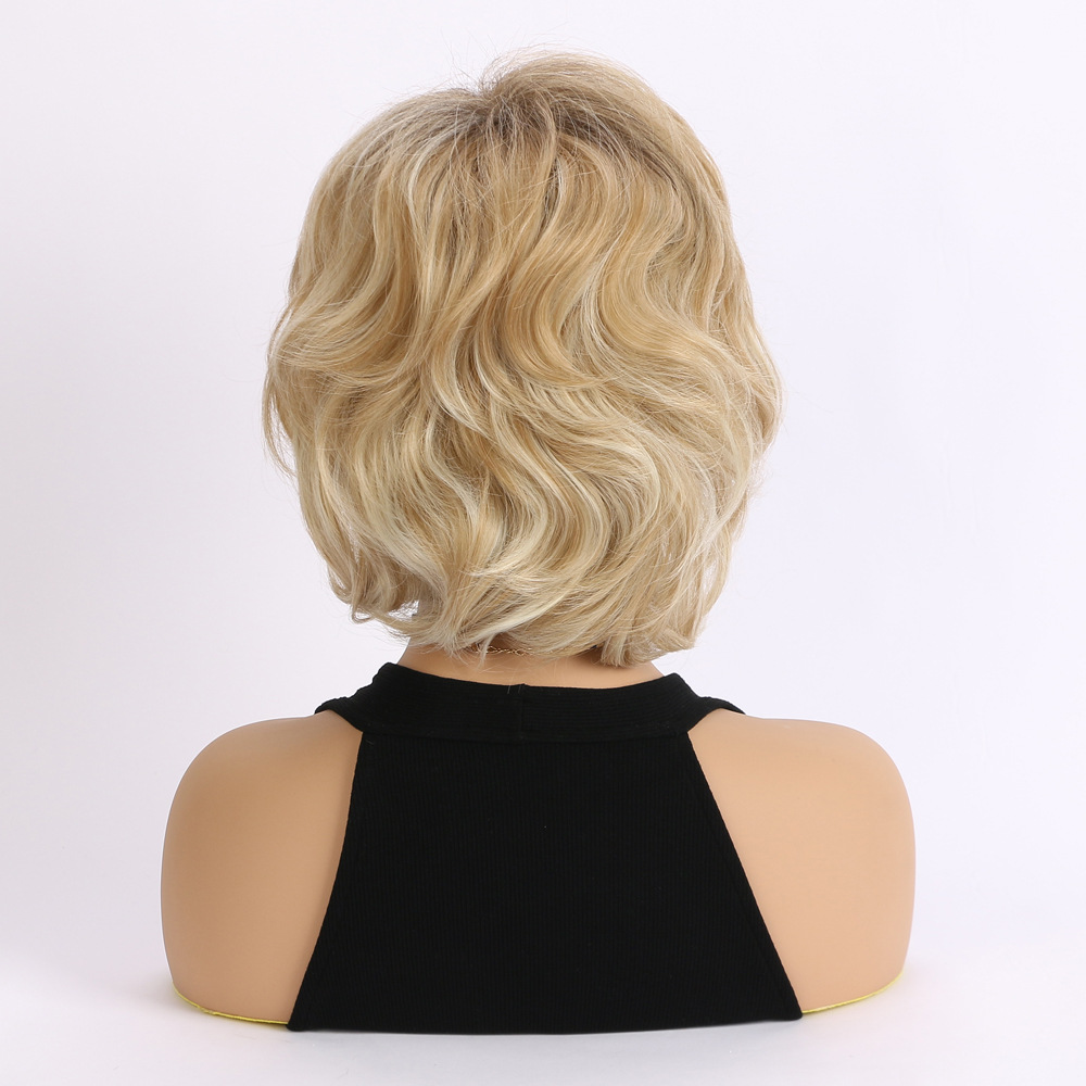 Women's Elegant Party Street High Temperature Wire Side Fringe Curls Wig Net display picture 2