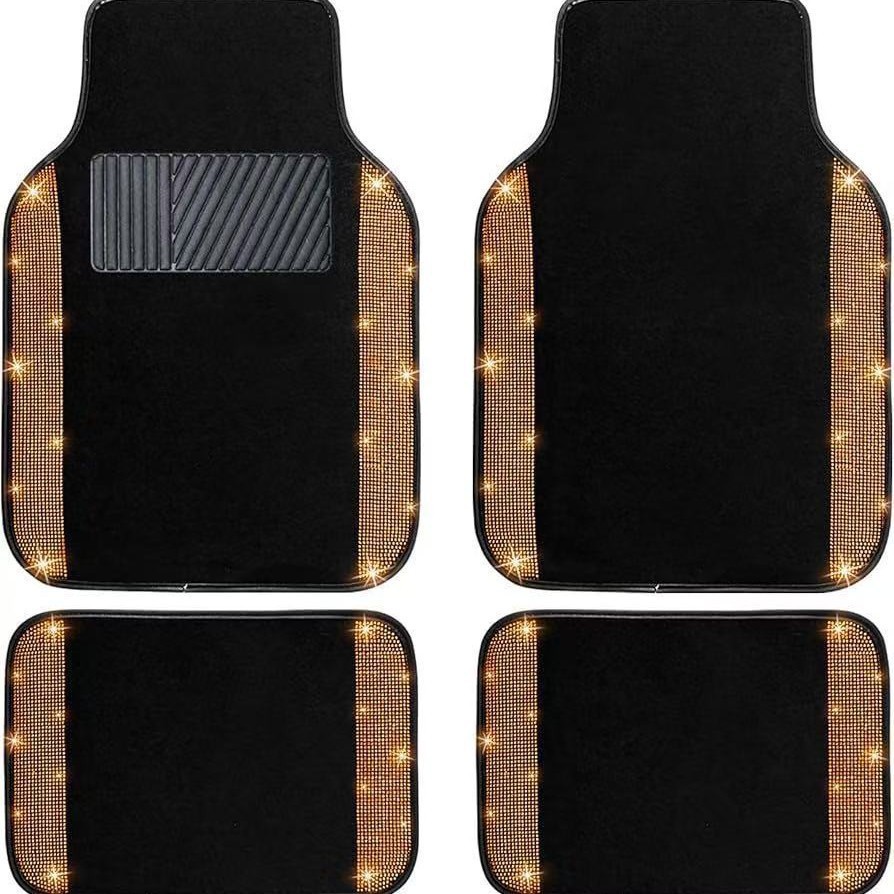 Cross-border Amazon new simple car floor mats, dirt-resistant and wear-resistant, suitable for all seasons, interior dirt-blocking mats, available for dropshipping
