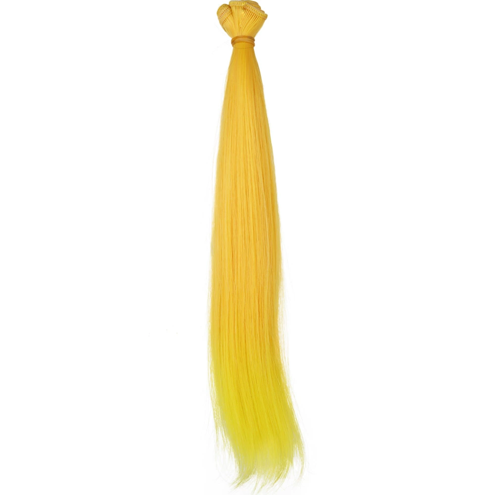 BJD doll wigs of Kerri modified fake hair high temperature wire DIY straight hair exhaust 30cm