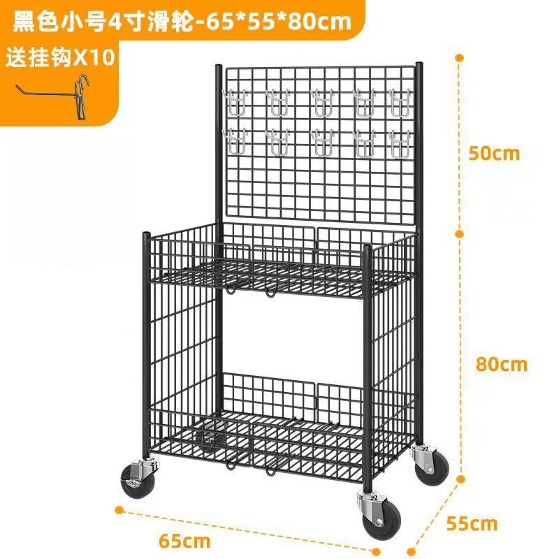 加粗方管摆摊小推车可折叠冰粉甜品花车货架寿司夜市移动出摊|undefined