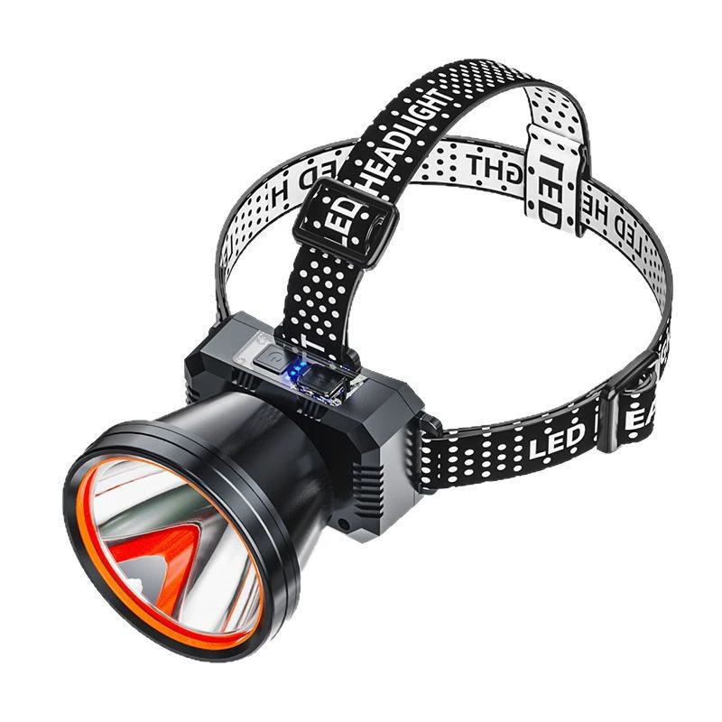 LED-индукционная лампа-майна, сверхяркий карманный фонарик для путешествий, очень длинная лампа шахтера