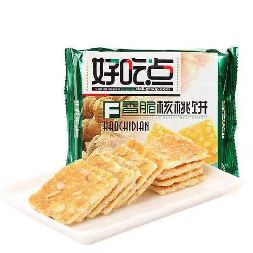 Daliyuan delicious crispy walnut biscuits 108g bagged cashew cake almond biscuit casual coarse grain biscuit food