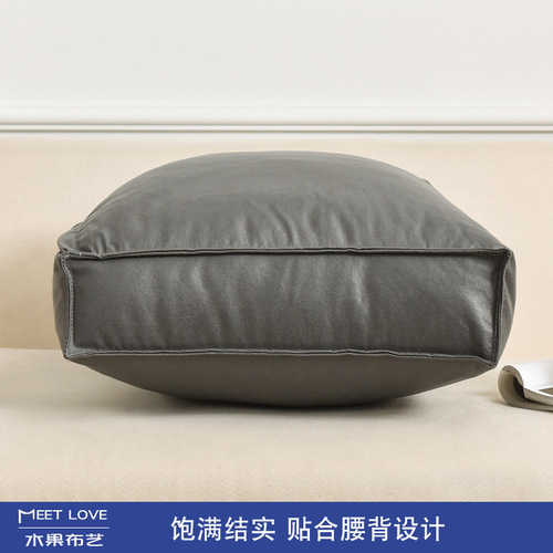 444Z wholesale technology cloth rectangular sofa cushion large backrest bedside backrest cushion soft bag pillow backrest bag