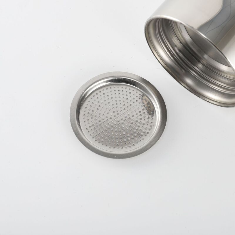Stainless steel moka pot accessories filter screen upper pot filter screen Moka pot mesh coffee pot special filter screen Stainless steel moka pot accessories filter screen upper pot filter screen Moka pot mesh coffee pot special filter screen
