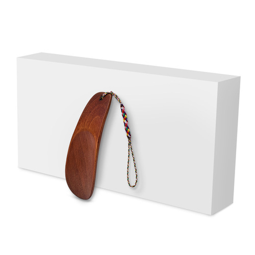 Nanmu shoehorn, mini shoehorn, portable small shoehorn, wooden shoe slider, Japanese style compact portable shoe lifter