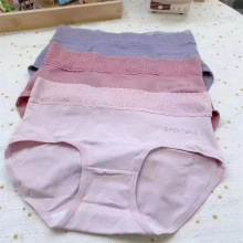 芬23腾夏莫代尔蕾丝边短裤头日系棉档性感可爱三角裤实体跑量货源