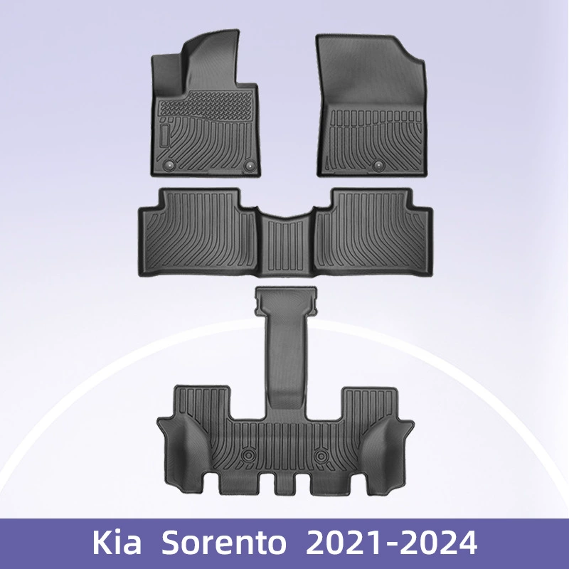 Для Kia Kia Sorento2021-2024 американская версия топлива 3D всепогодный материал TPE ножки