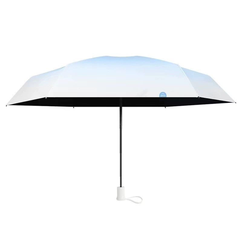 Handle, handheld umbrella solar-powered, gradient, factory direct supply