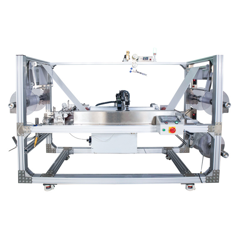 Máquina de alambre de níquel y cromo para cojín de mascotas de película anti-nebble automática, volante de automóvil, cubierta de inodoro, lámina de calentamiento alrededor de alambre caliente