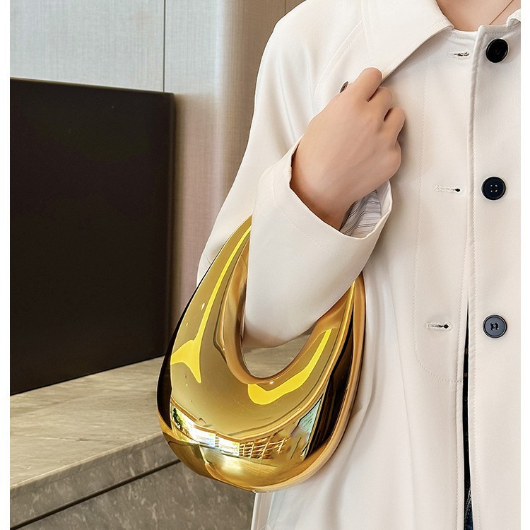 Bolsa de cena transfronteriza europea y americana, botella de vino de luna elíptica, bolsa de mano, boda de moda, nicho, bolsa de noche