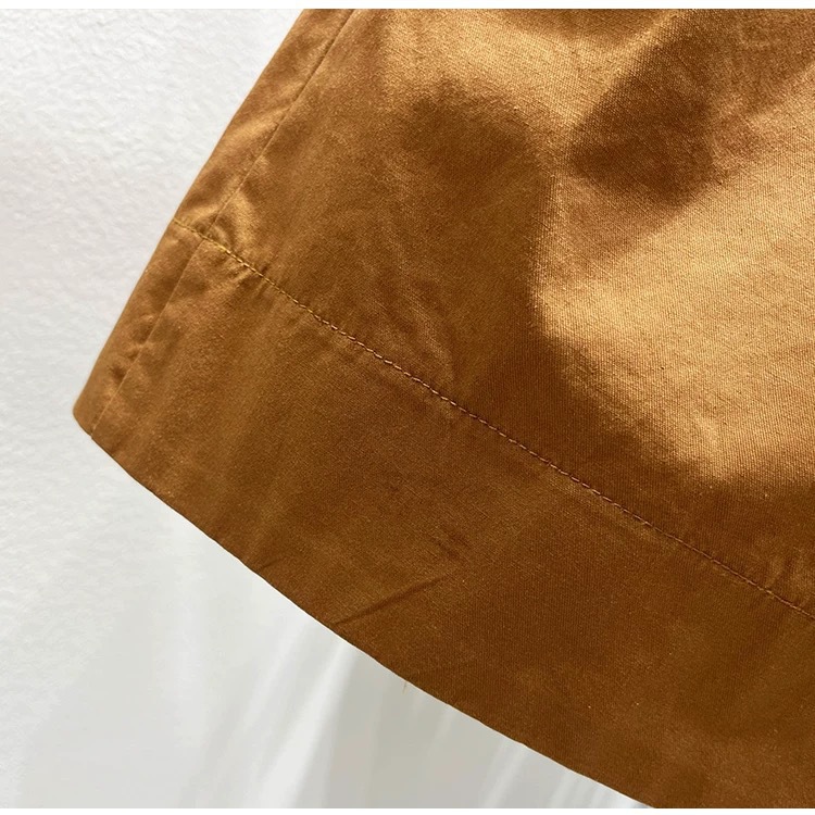 High Waist A-Line Pure Cotton Shorts For Women, Loose Fit Wide Leg Casual Summer Shorts With Tummy Control_ecoleips.com