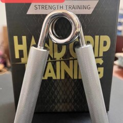 アルミ合金フルメタルグリップフィットネスa型クロスボーダー金属グリップバネスチールグリップ一点出荷
