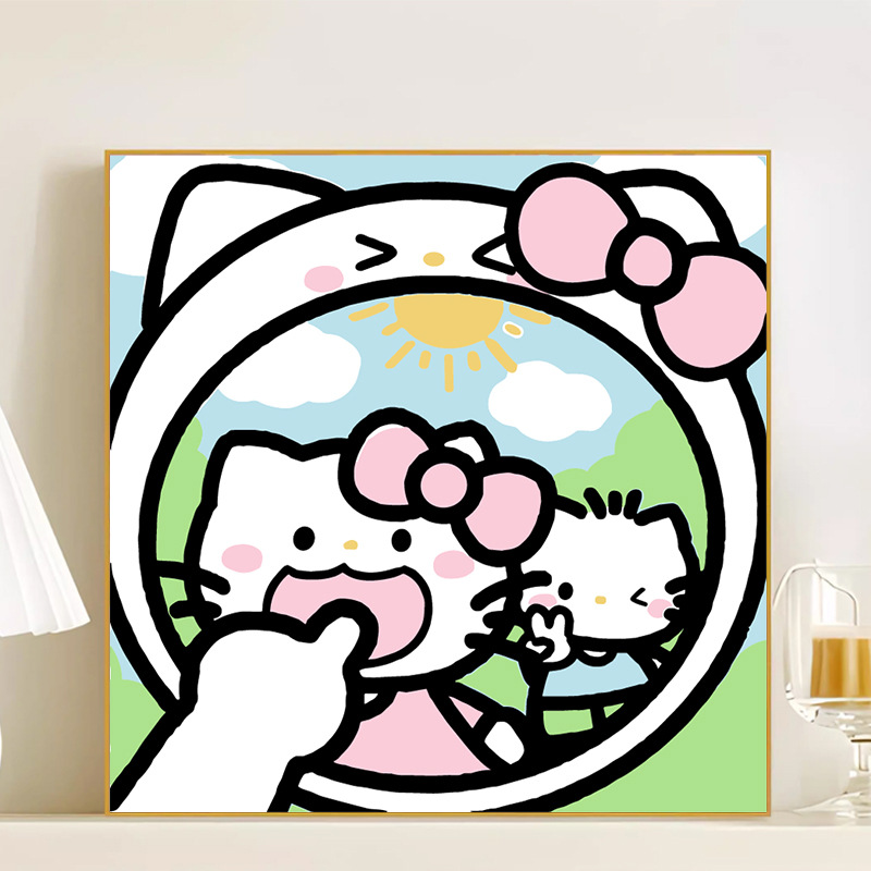 LL172 / 20*20CM（画笔+颜料+绷好内框）