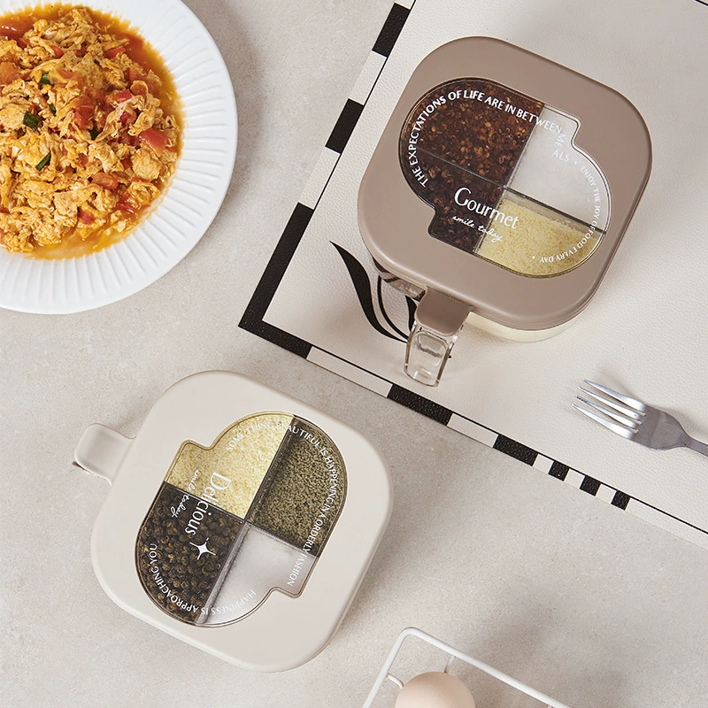 Квадратная минималистская приправа времени