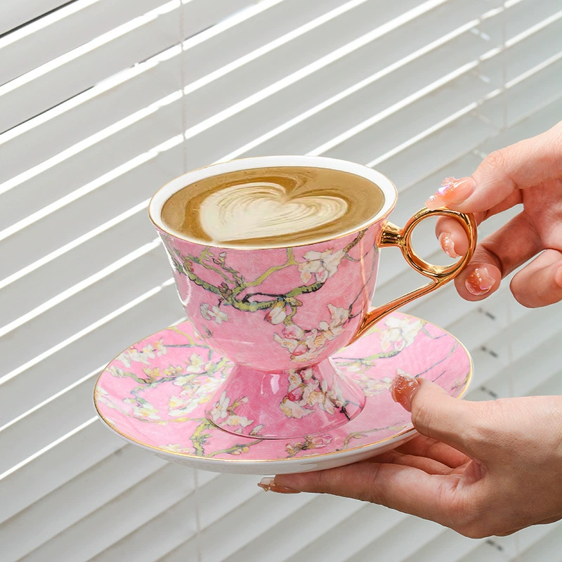 Coffee high quality afternoon tea, high-end sophisticated tea set