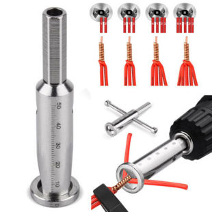 Explosions automatic non-peeling and parallel device hand-self-integrated electrical terminal 2.5-4 square peeling and parallel device
