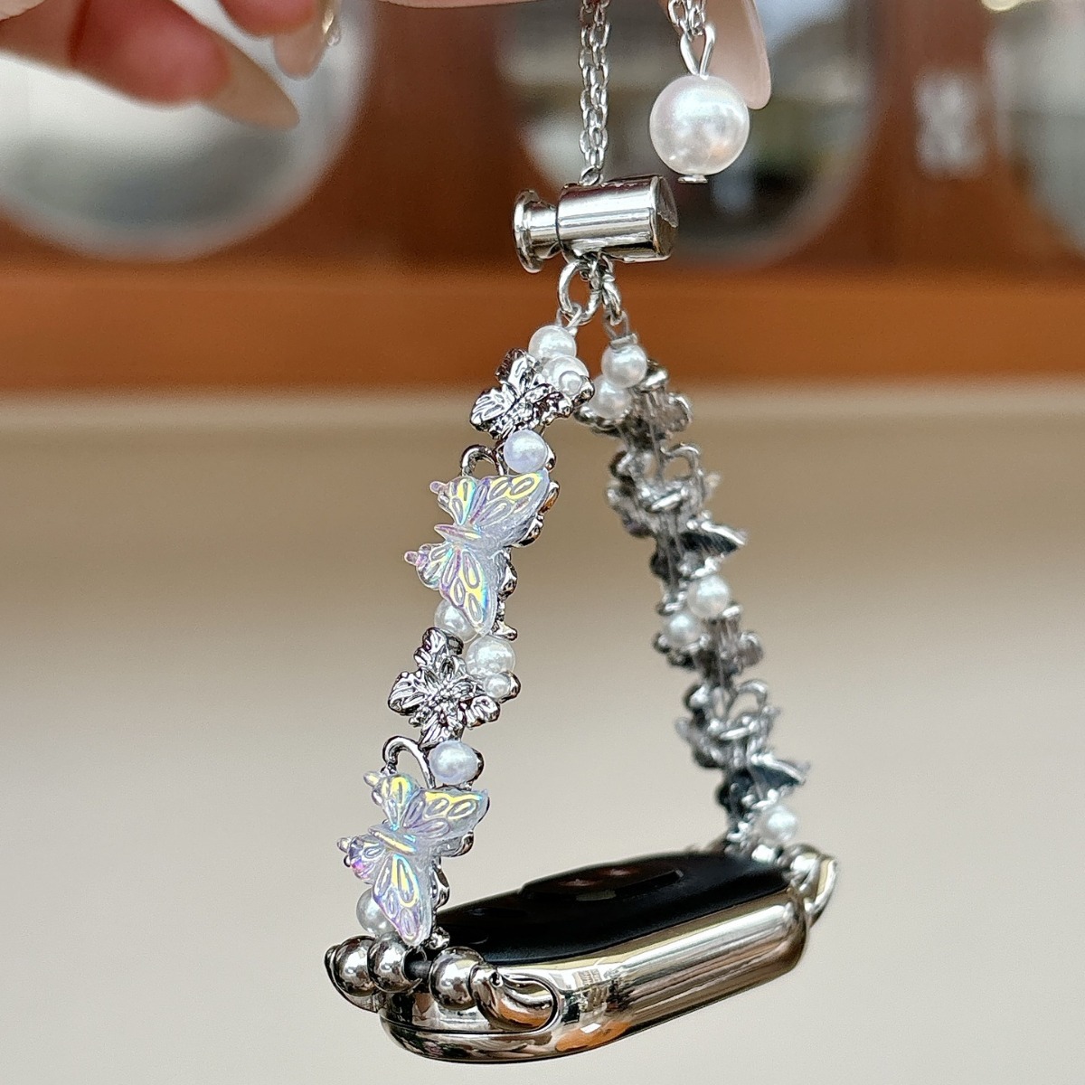 Laser Butterfly for Mi Band 8pro Strap New Fashion Mi Band 7 Strap band7/6/543 Women