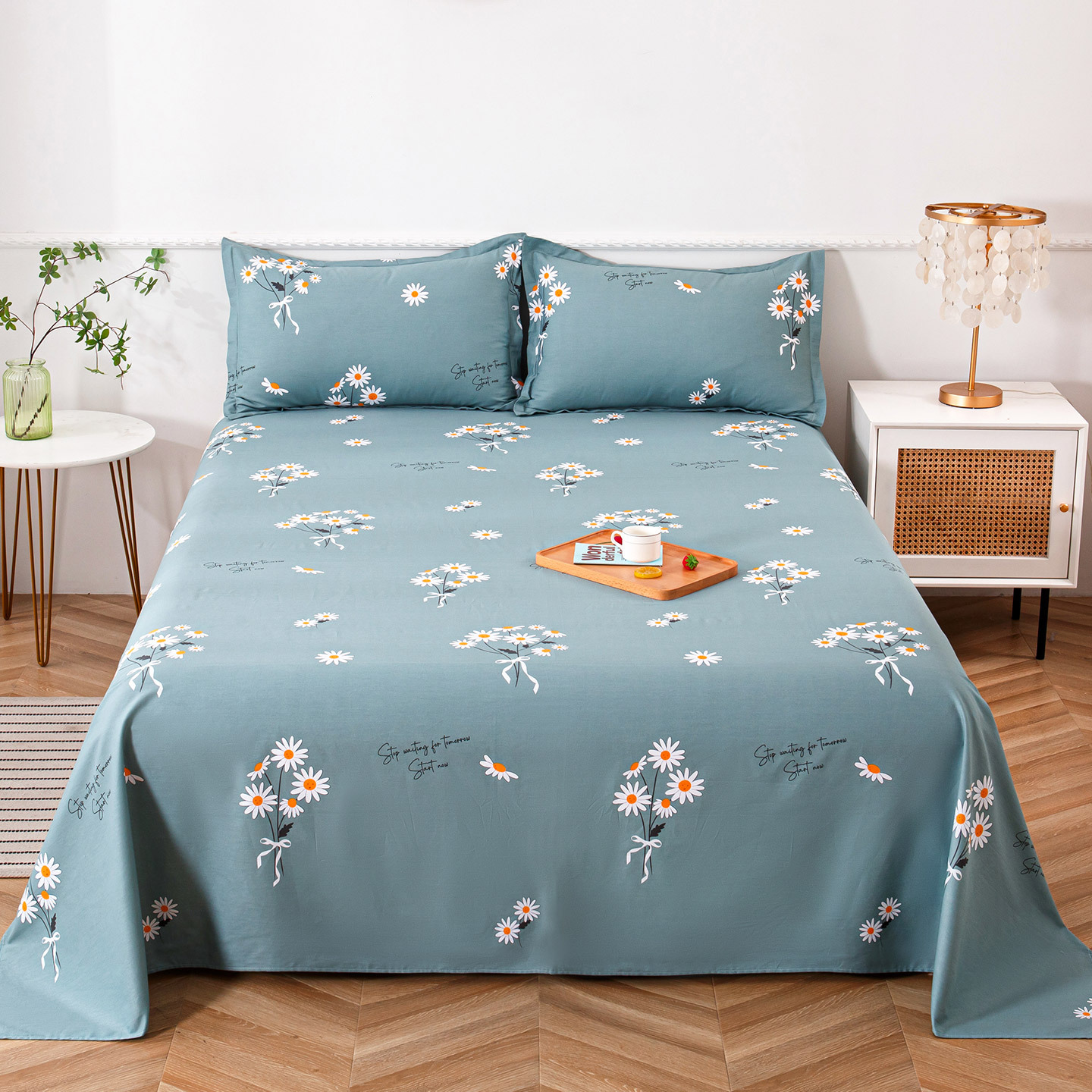 100% algodón sábanas dormitorio de estudiantes cubierta de cama individual niños de verano una sola pieza engrosada edredón al por mayor image 56