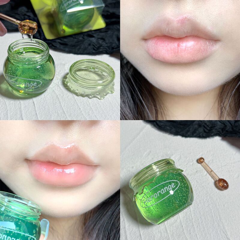 HERORANGE蜂蜜缶唇膜秋冬補水保湿保護ガラス缶潤唇膜純正品卸売り|undefined