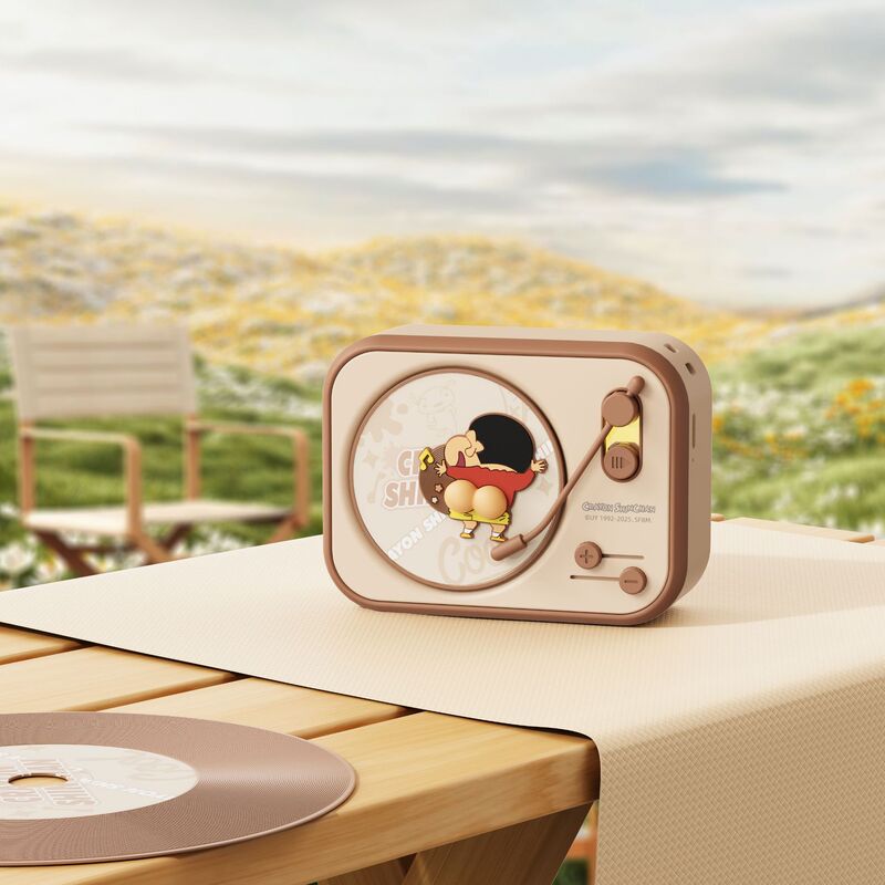 クレヨンしんちゃんレコード音響無線bluetoothかわいい子供の日の誕生日プレゼント友達の親友カップル|undefined