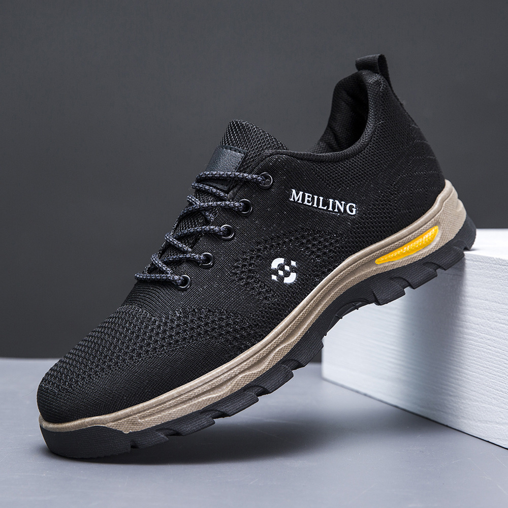 Zapatos de montaña para hombres primavera y verano nuevos zapatos de hombre ligeros de baja altura al por mayor transfronterizos de moda al aire libre con zapatos deportivos casuales