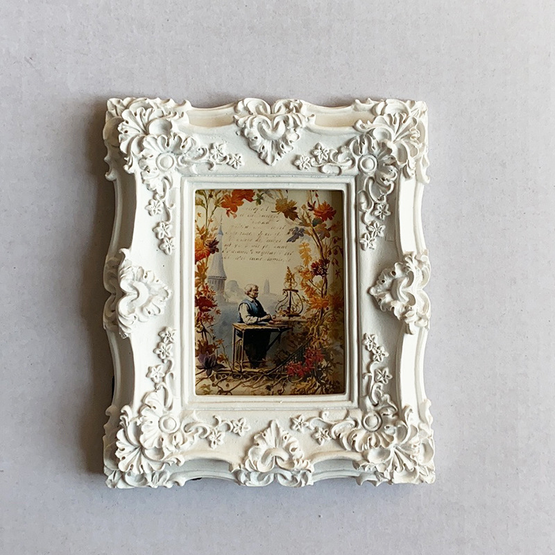 家庭用レトロヨーロッパ式フランス樹脂壁掛け樹脂フォトフレーム装飾置物壁掛け壁フレーム写真フレームの組み合わせ