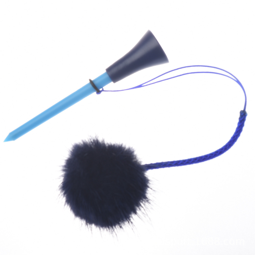 Nuevo Golf sentado bola de plástico clavo anti-perdido con cuerda de golf Tee accesorios de golf suministros