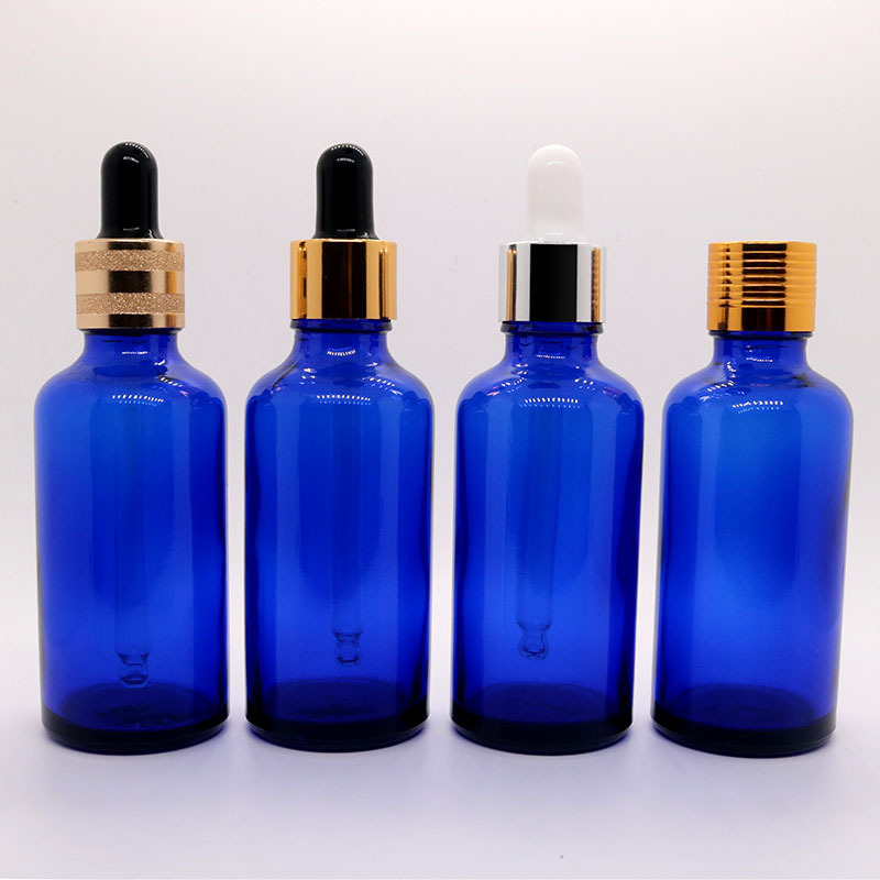 佳浩现货5.10.15.20.30.50.100蓝色精油瓶 蓝色原液玻璃分装瓶