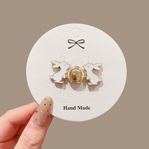 Pantalones de jeans de cintura, botones de cintura ajustados, botones ajustables fijos