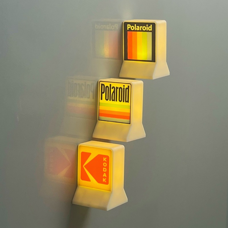 复古相机灯箱冰箱贴创意展示牌创意胶片迷你玩具摆件模型家居装饰|undefined