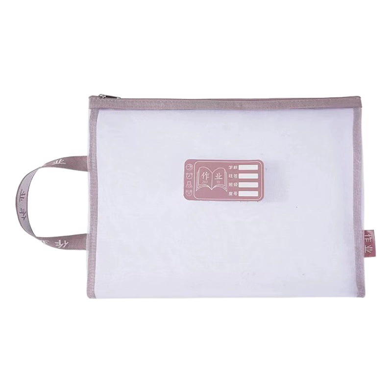 Студент предмет классификации сумка сетка предмет мешок начальной и средней школы китайский Математика Тест Бумага домашнее задание хранения сумка A4 файл сумка