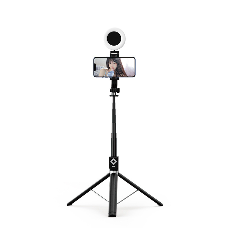 T11 barra de aleación de aluminio 1.7 m barra selfie para teléfono móvil soporte de transmisión en vivo de control remoto Bluetooth Douyin multifunción