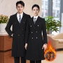 4s店西装款秋冬男女大衣